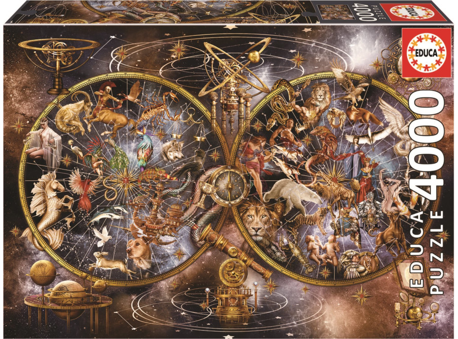 EDUCA Puzzle Súhvezdie 4000 dielikov