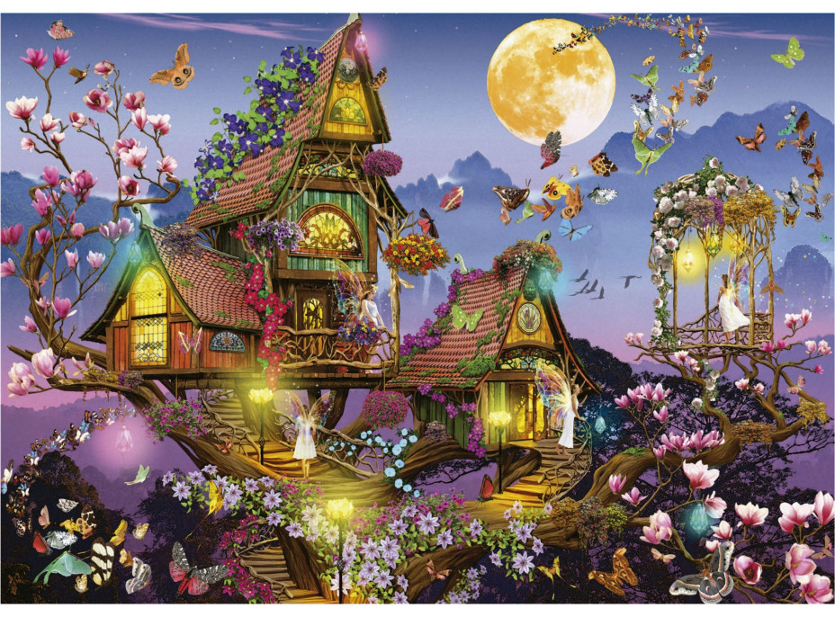 EDUCA Puzzle Víli dom 500 dielikov