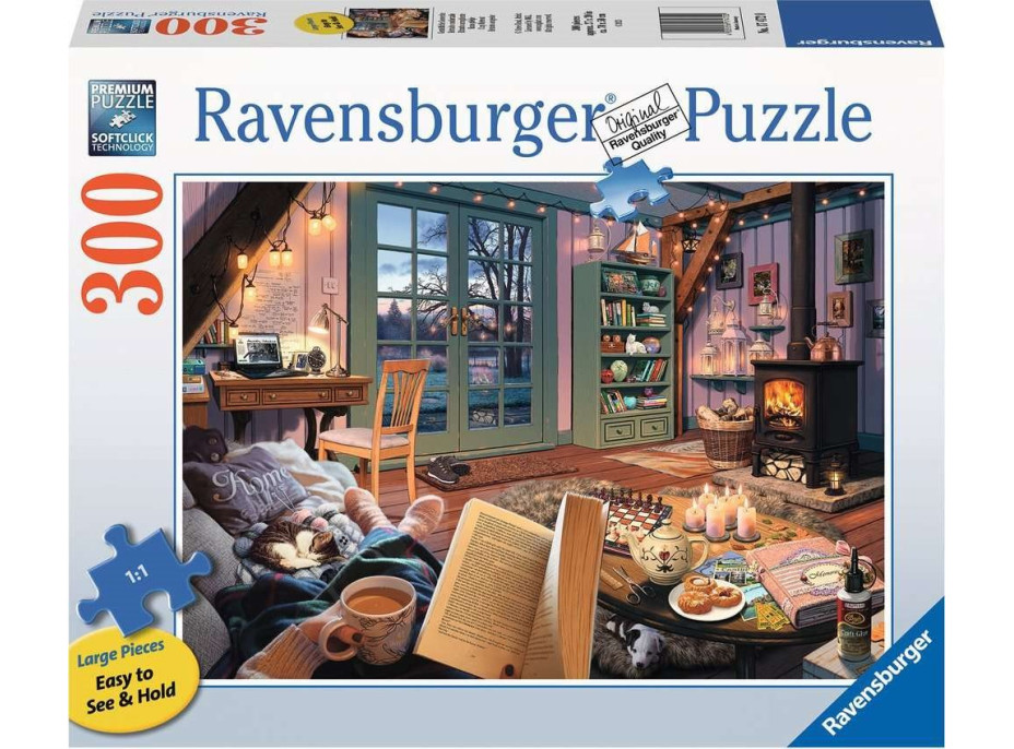 RAVENSBURGER Puzzle Zákutia EXTRA 300 dielikov