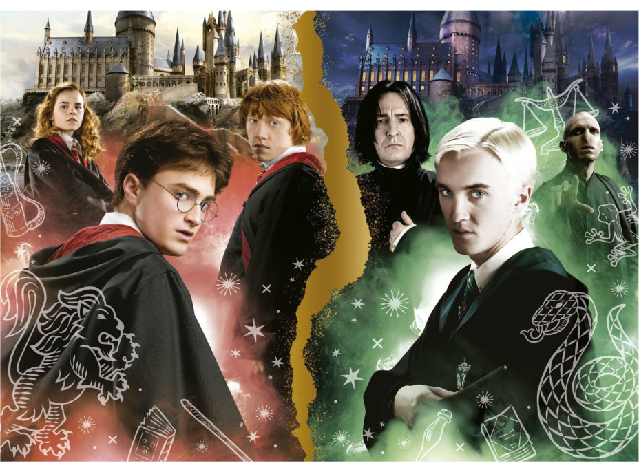 EDUCA Svietiace puzzle Harry Potter 1000 dielikov
