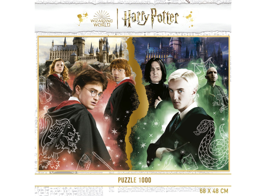 EDUCA Svietiace puzzle Harry Potter 1000 dielikov