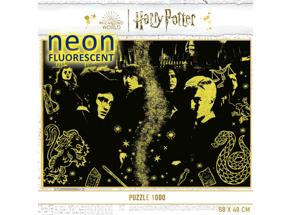 EDUCA Svietiace puzzle Harry Potter 1000 dielikov
