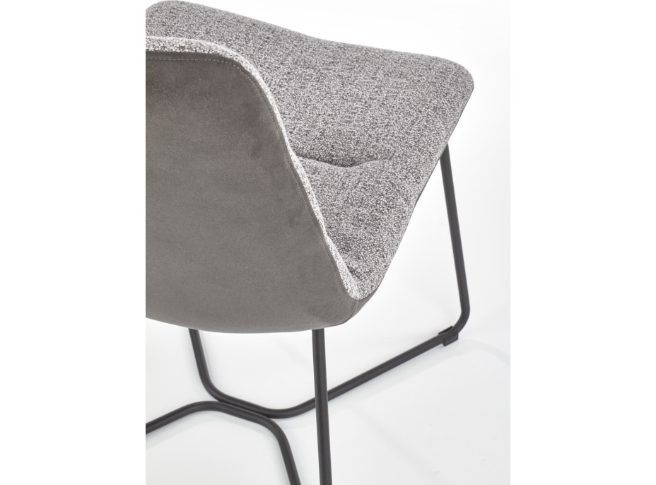 Jedálenská stolička ARIEL - šedá