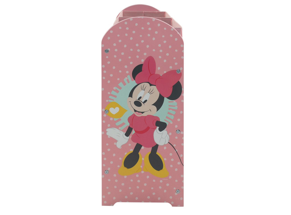 Detský úložný regál Myška Minnie - ružový