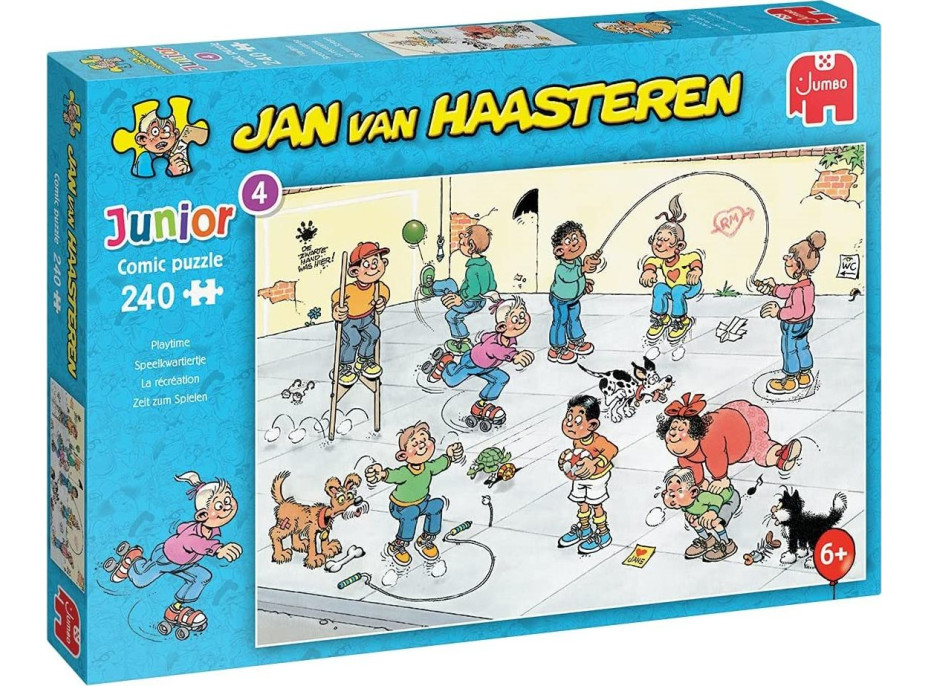 JUMBO Puzzle JvH Junior 4: Čas na hranie 240 dielikov