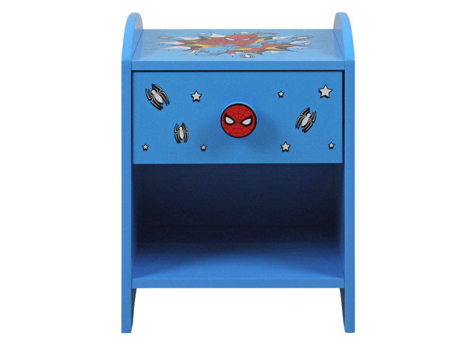 Nočný stolík Spiderman - modrý