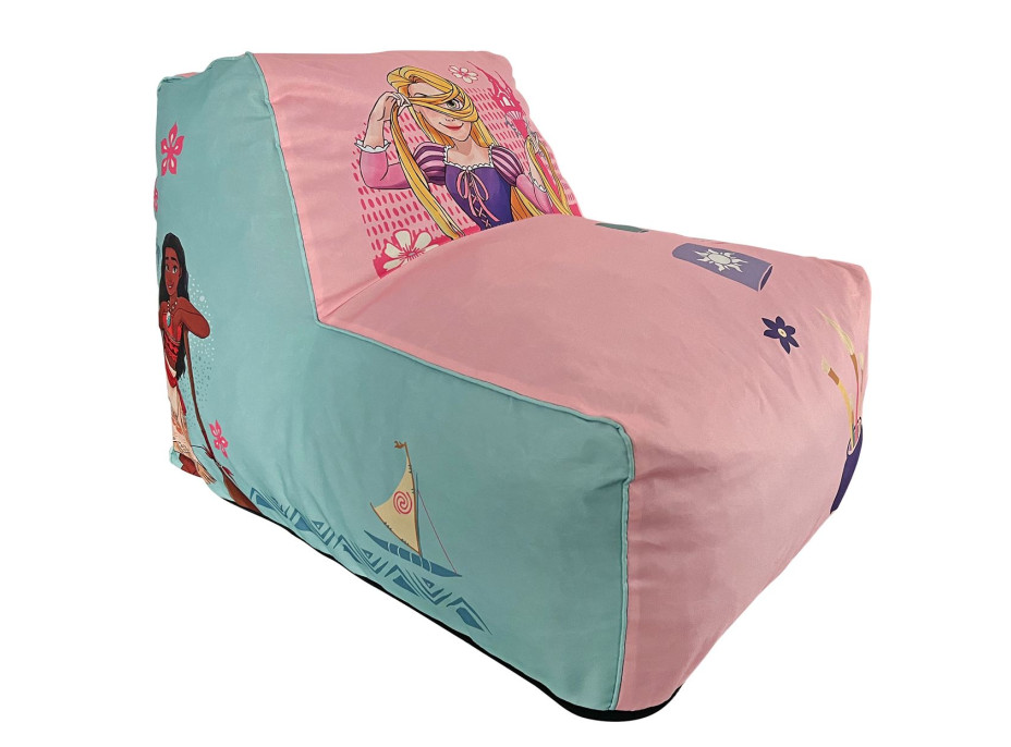 Sedací vak Disney princeznej - ružový