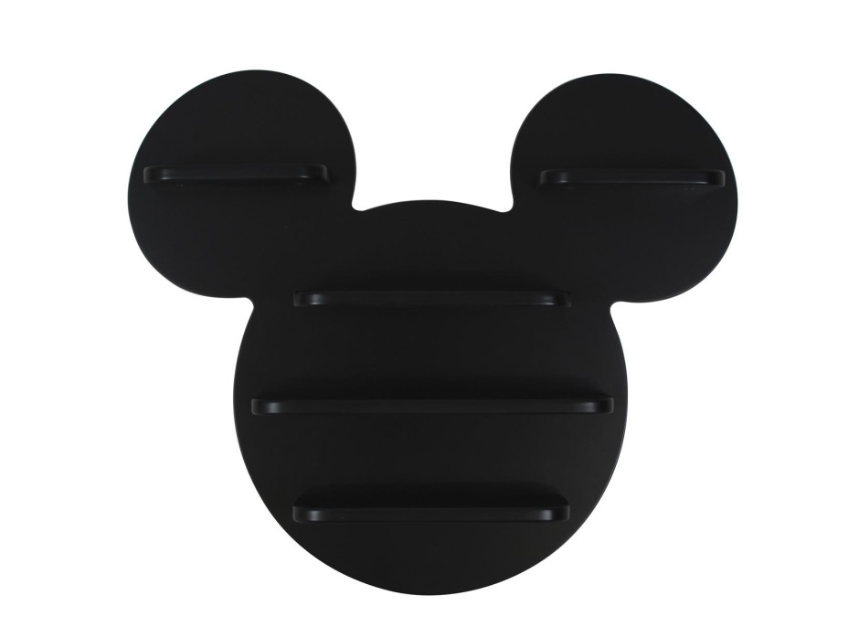 Detská polička Mickey Mouse - čierna