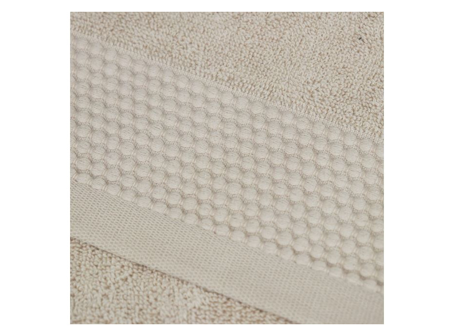 Bavlnený uterák SOFT - 34x74 cm - béžový