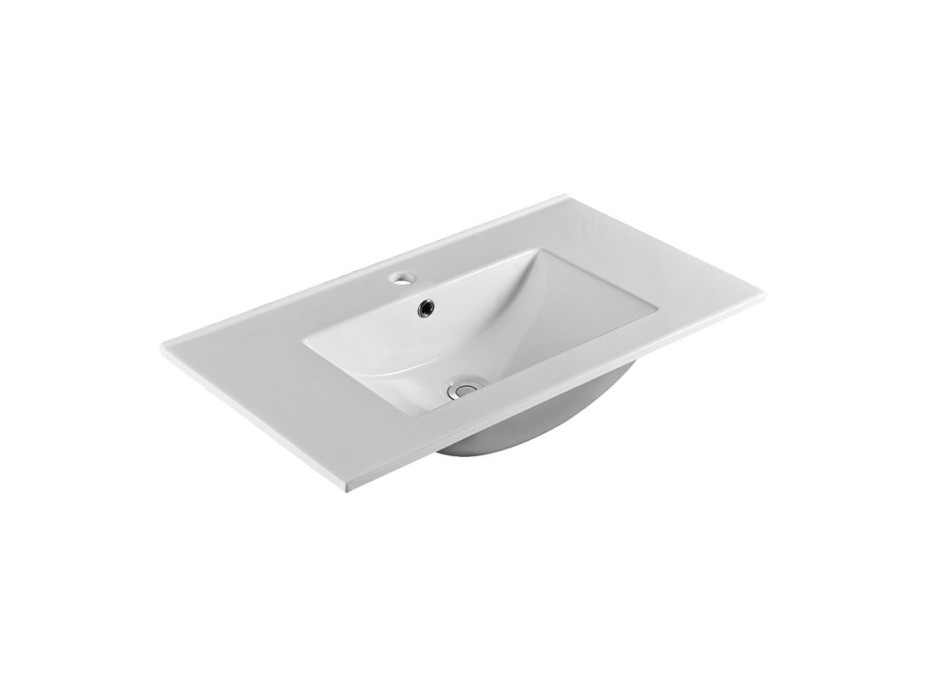 Kúpeľňová závesná skrinka s umývadlom OPTO 81 cm