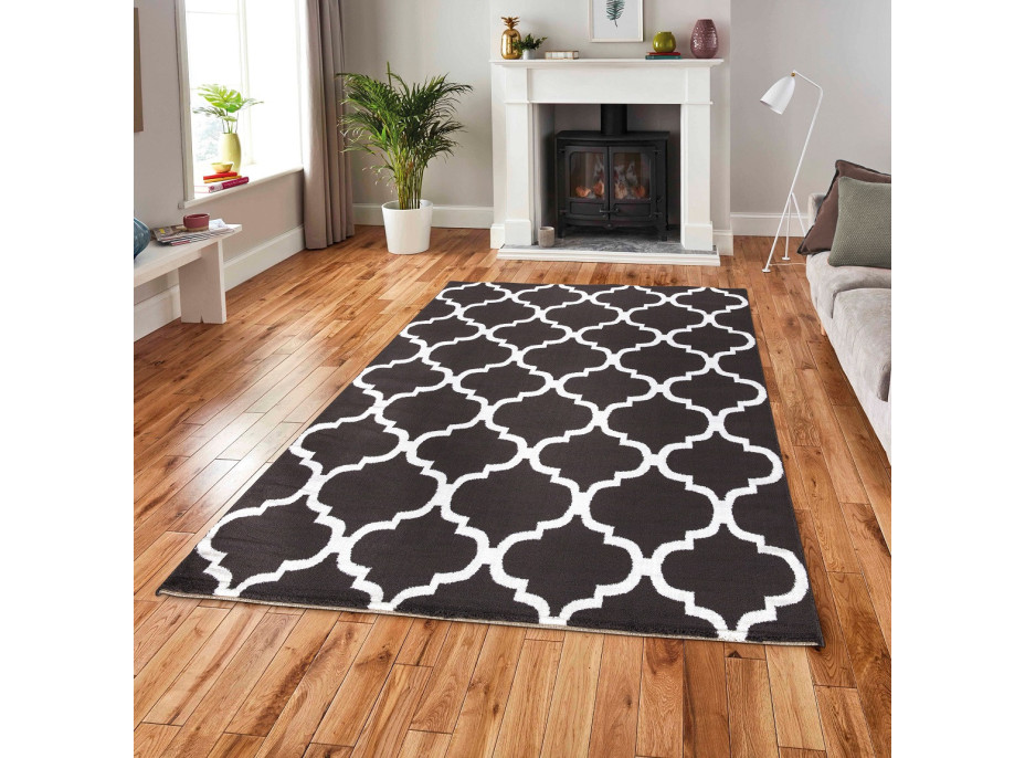 Kusový koberec Helsinki 185 Dark-grey