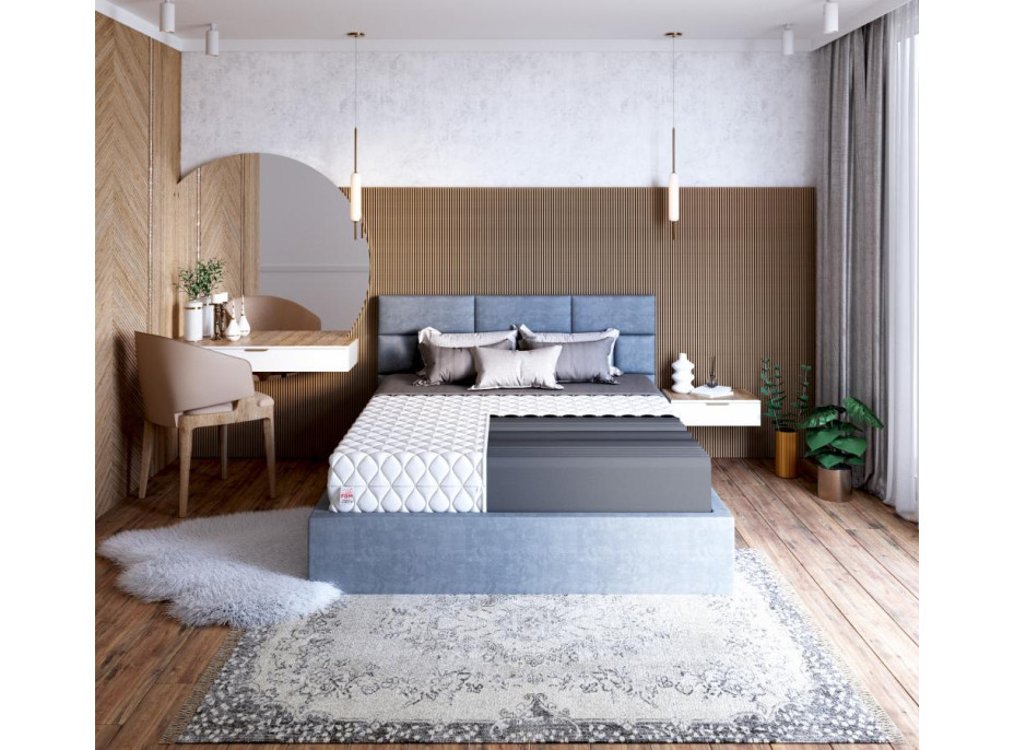Penový matrac LIVE MAX PLUS 200x120x25 cm - HR pena so zvýšenou hustotou