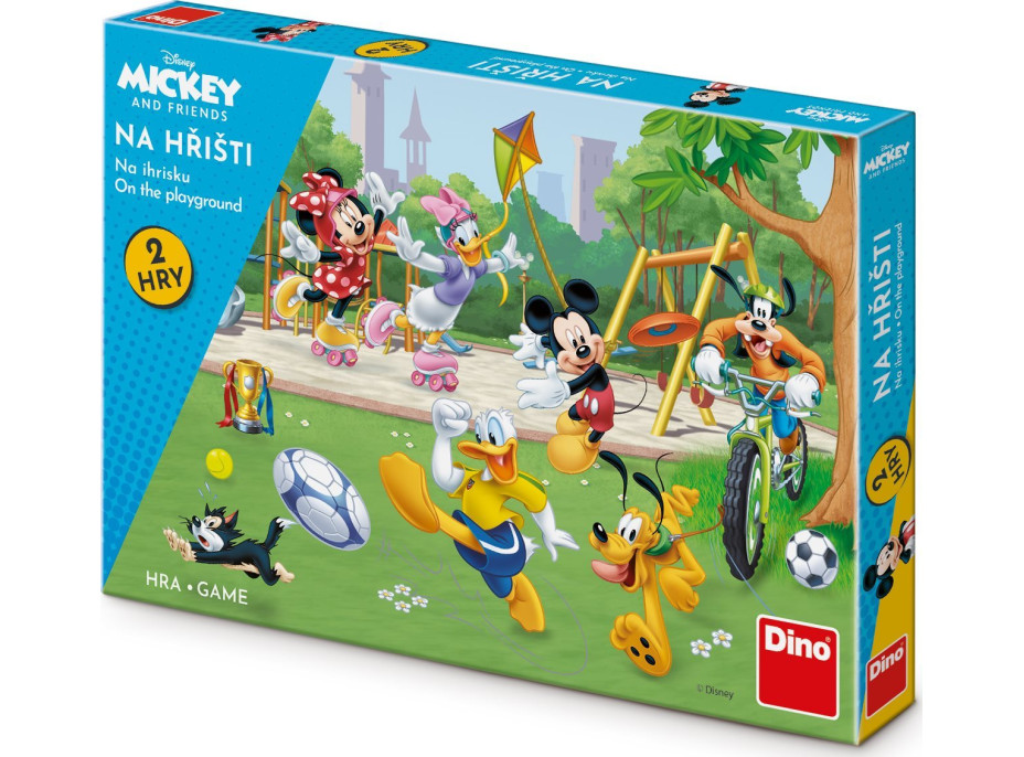 DINO Detská hra Mickey a kamaráti na ihrisku 2v1