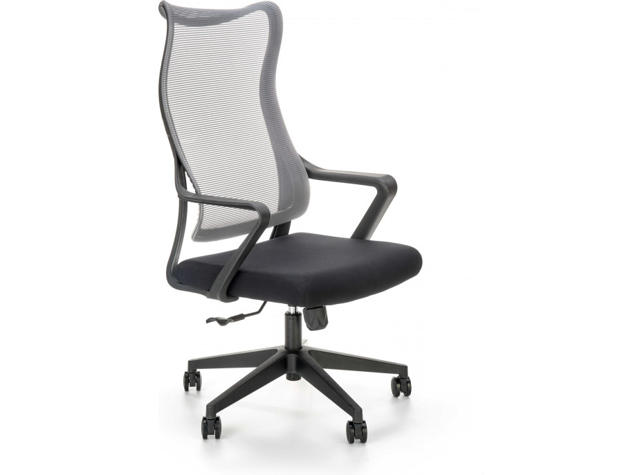 Kancelárska stolička JULIE - čierna / sivá