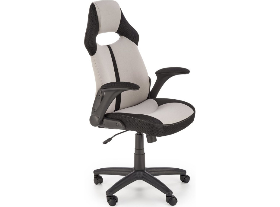Kancelárska stolička ALISON - čierna / sivá