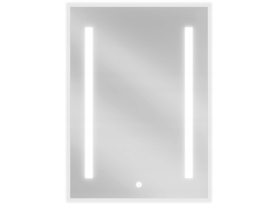 Obdĺžnikové zrkadlo MEXEN REMI 50x70 cm - s LED podsvietením a vyhrievaním, 9804-050-070-611-00