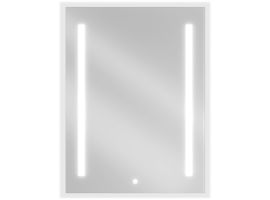 Obdĺžnikové zrkadlo MEXEN REMI 60x80 cm - s LED podsvietením a vyhrievaním, 9804-060-080-611-00