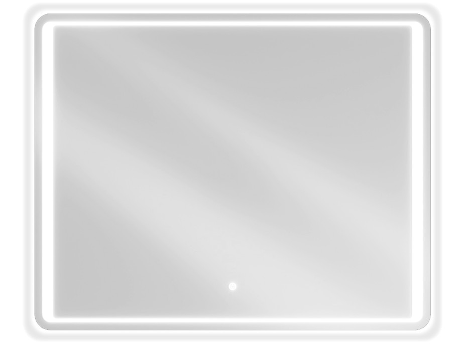 Obdĺžnikové zrkadlo MEXEN ZUSA 120x80 cm - s LED podsvietením a vyhrievaním, 9808-120-080-611-00
