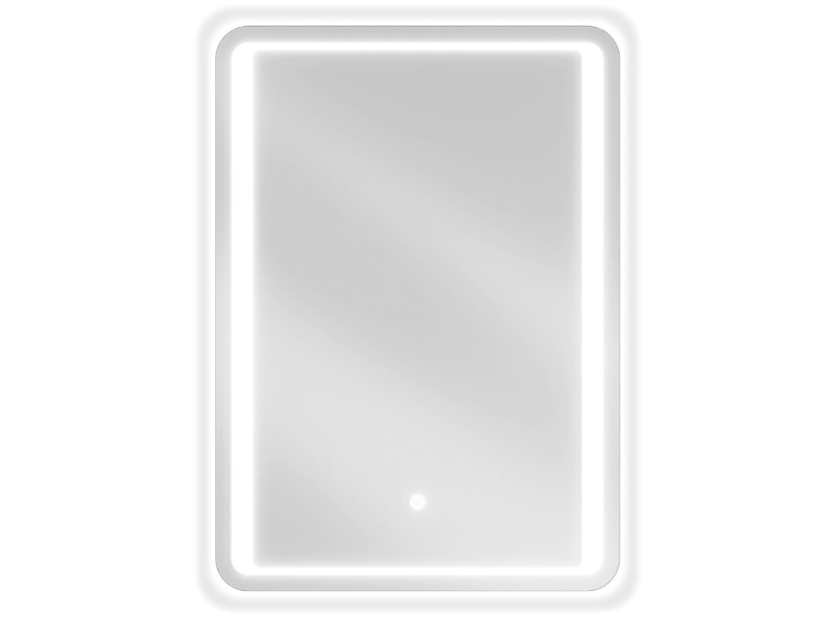 Obdĺžnikové zrkadlo MEXEN ZUSA 50x70 cm - s LED podsvietením a vyhrievaním, 9808-050-070-611-00