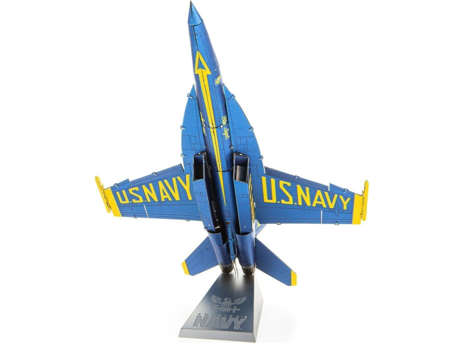 METAL EARTH 3D puzzle F, A-18 Super Hornet - Blue Angels (ICONX)