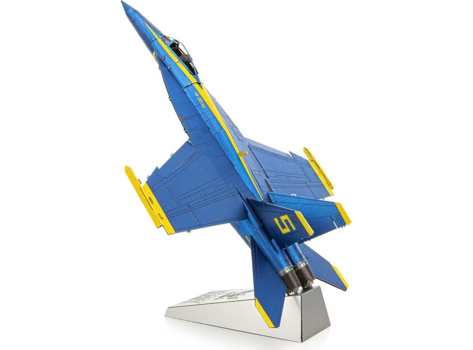 METAL EARTH 3D puzzle F, A-18 Super Hornet - Blue Angels (ICONX)