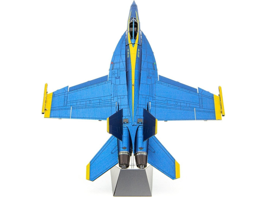METAL EARTH 3D puzzle F, A-18 Super Hornet - Blue Angels (ICONX)