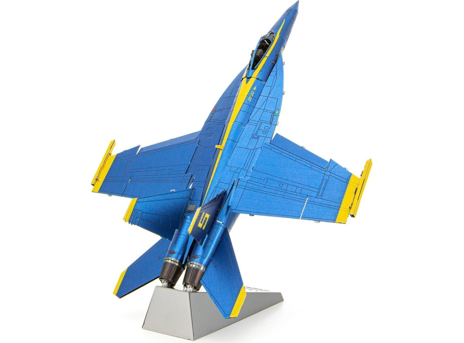 METAL EARTH 3D puzzle F, A-18 Super Hornet - Blue Angels (ICONX)