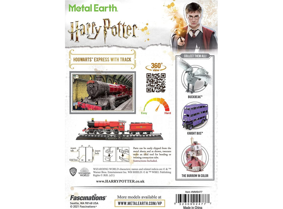 METAL EARTH 3D puzzle Harry Potter: Rokfortský expres