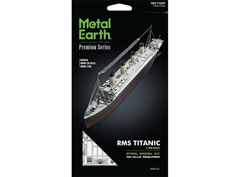 METAL EARTH 3D puzzle Premium Series: Titanic