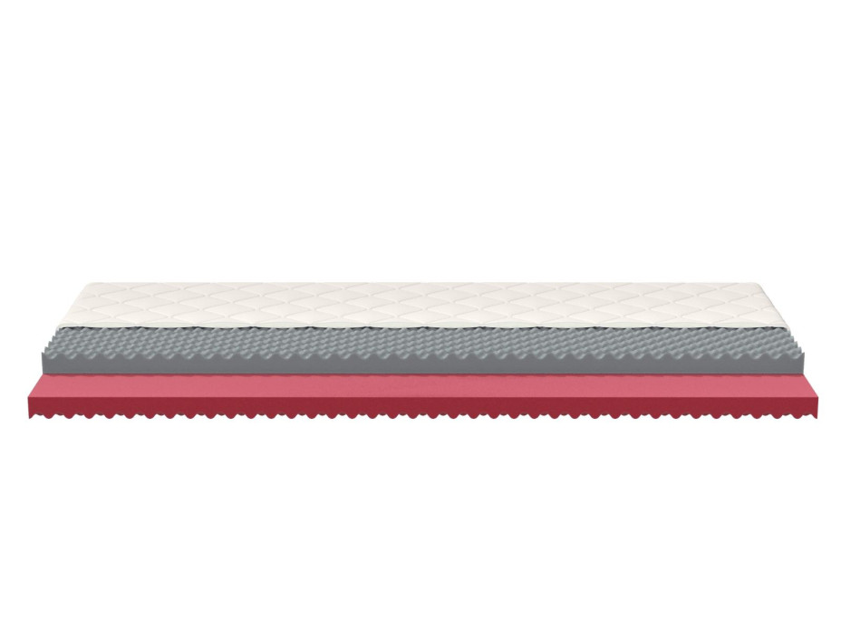 Penový matrac VAGE spike 200x90x13 cm - PUR pena ježko
