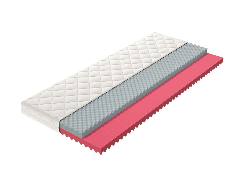 Penový matrac VAGE spike 200x120x13 cm - PUR pena ježko