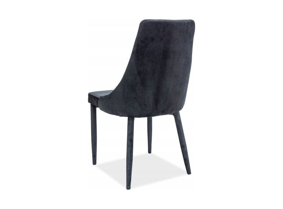 Jedálenská stolička TRIXA - čierna