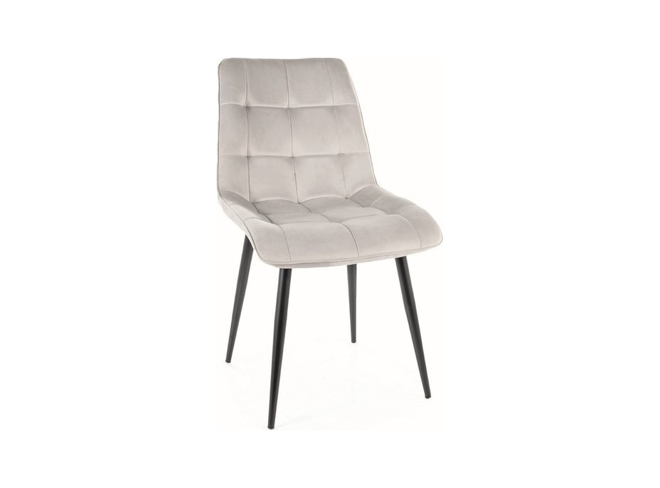 Jedálenská stolička GORO - svetlo šedá