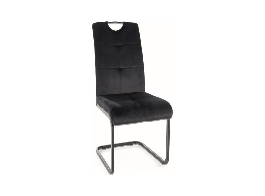 Jedálenská stolička NILUFER - čierna