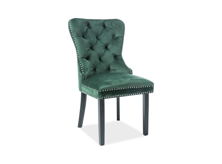 Jedálenská stolička FARIAL - tmavo zelená