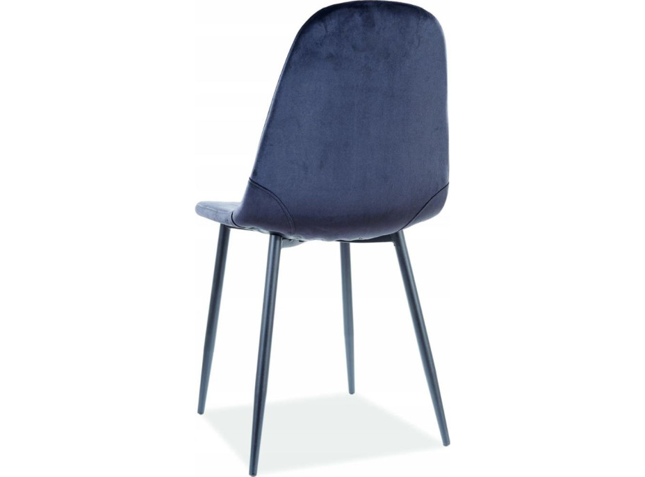 Jedálenská stolička FLAP - tmavo modrá
