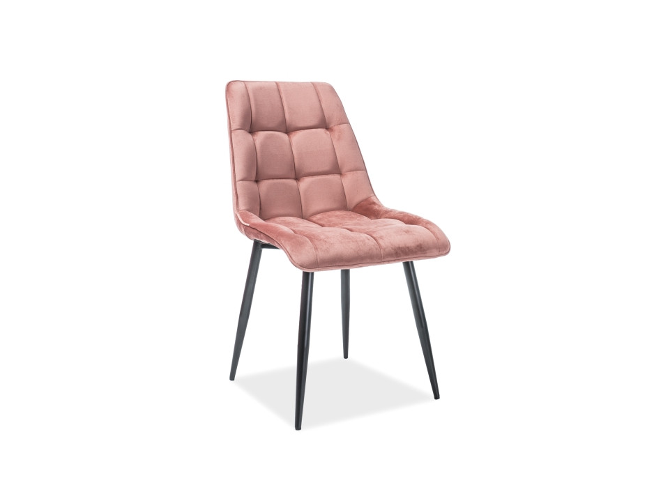 Jedálenská stolička GORO - ružová