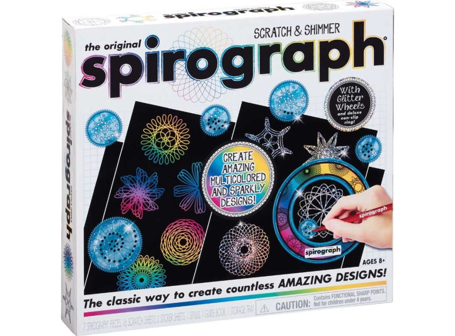 Spirograph Scratch&Shimmer Spirograph Scratch&Shimmer