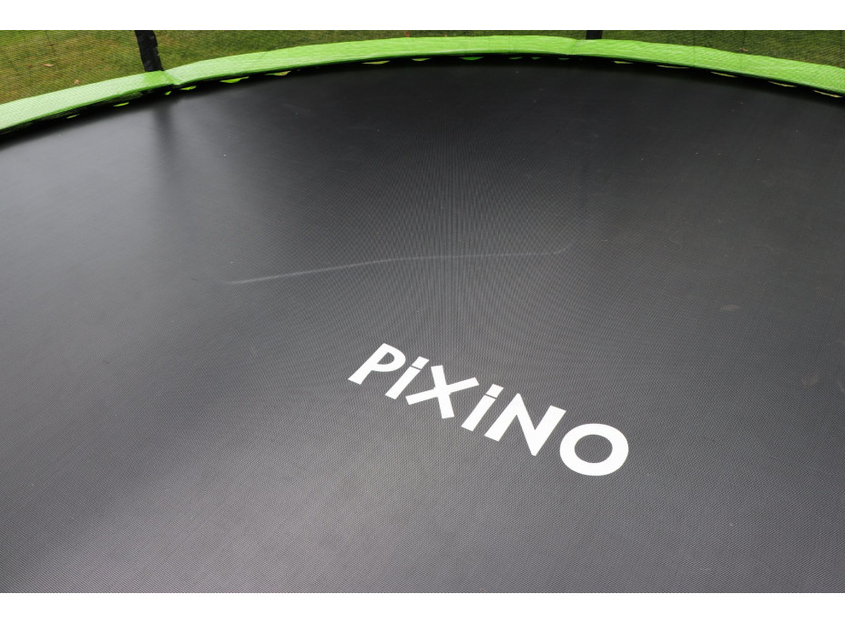 PIXINO Trampolína Deluxe 244 cm s ochrannou sieťou a rebríkom