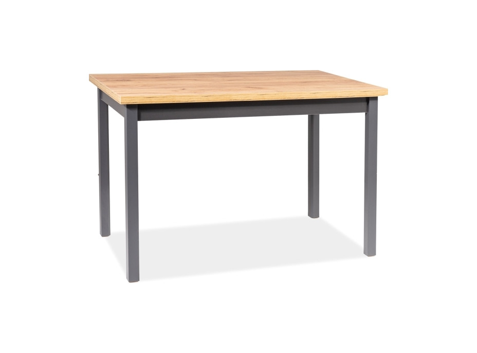 Jedálenský stôl ANYA 120x68 - dub lancelot/antracit