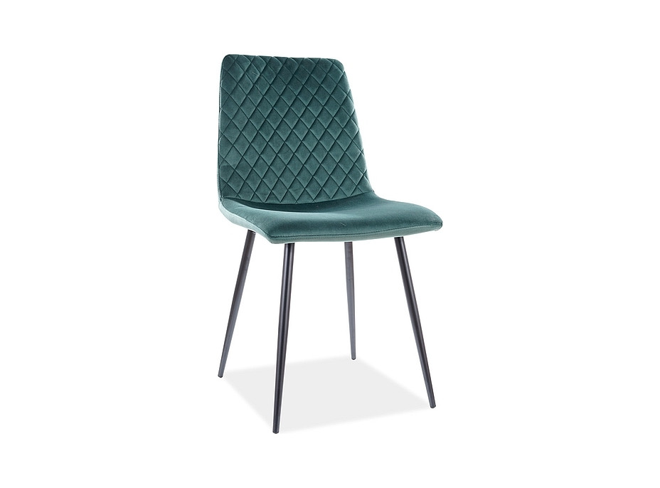 Jedálenská stolička ULDA - tmavo zelená