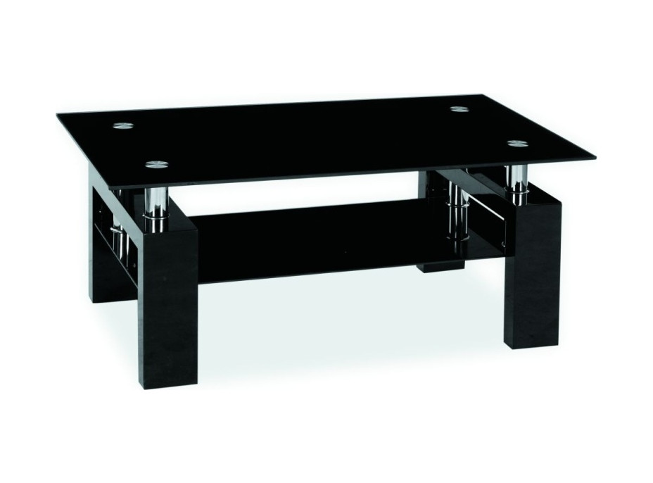 Konferenčný stolík LENNOX 110x60x55 - čierny