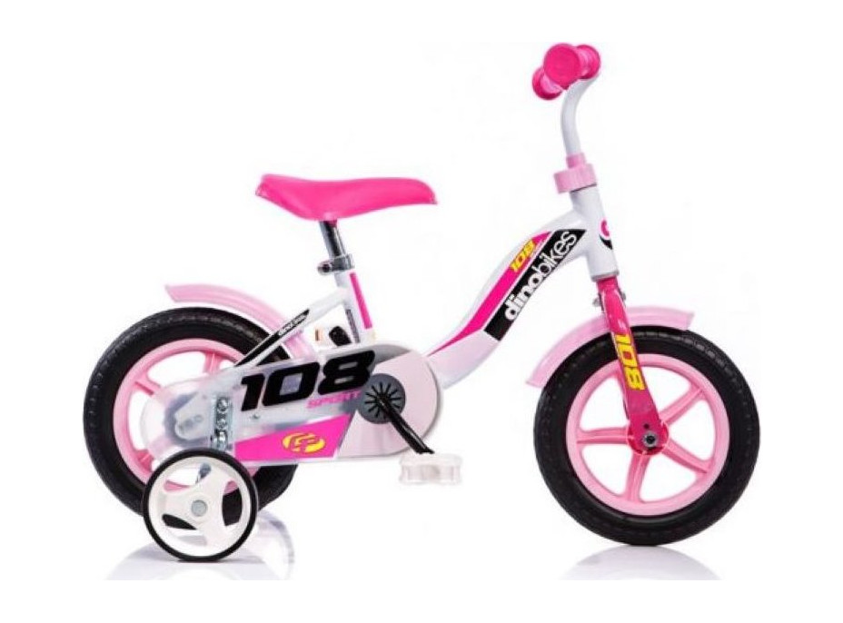 DINO BIKES Detský bicykel 108L Sport 10" ružový