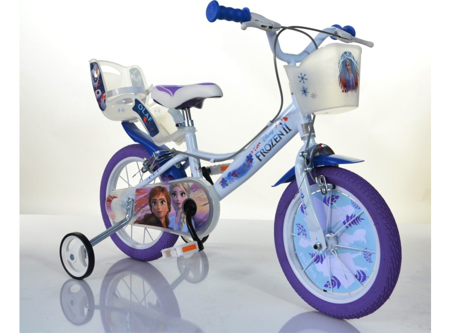 DINO BIKES Detský bicykel 144R-FZ3 Ľadové kráľovstvo 14"