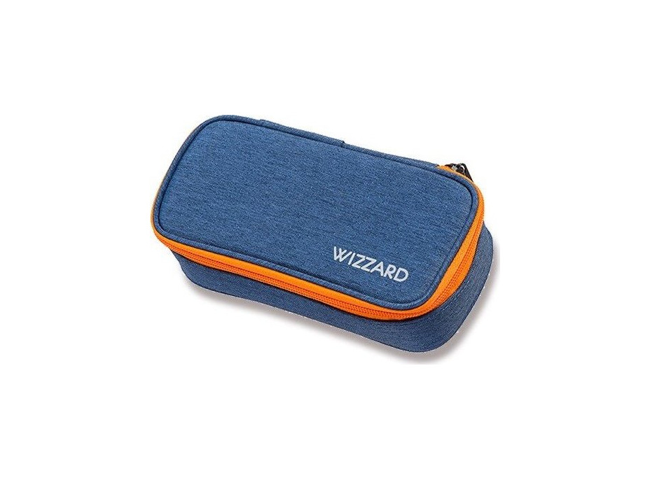 WALKER Školské púzdro WIZZARD Navy Melange