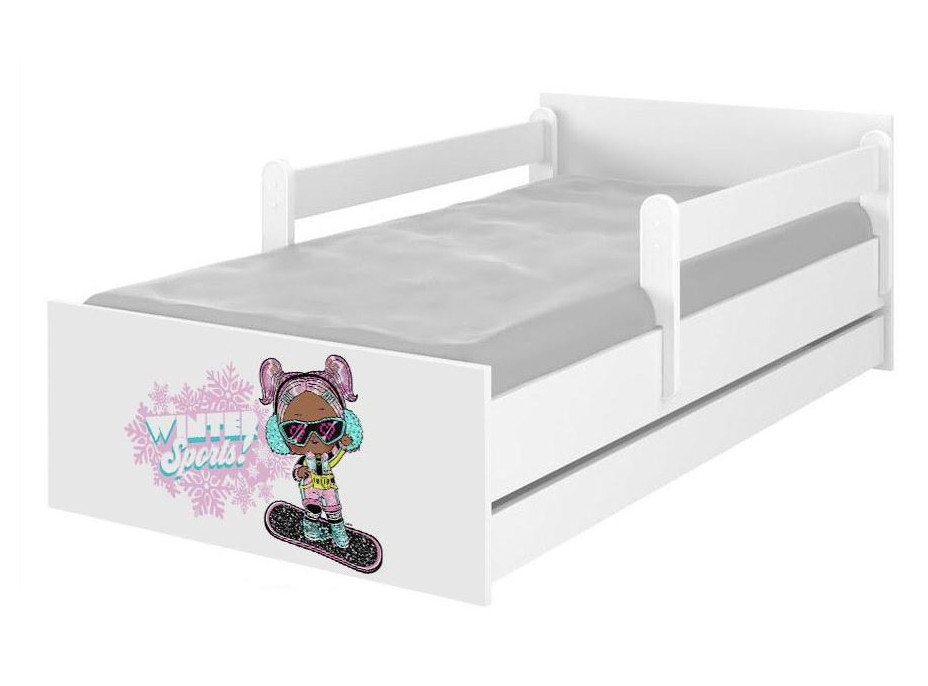 Detská posteľ L.O.L. Surprise! zima - 200x90 cm MAX LOL