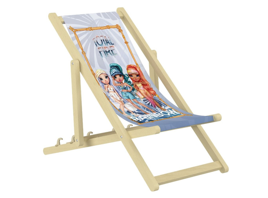 Detské skladacie lehátko Rainbow High - módna prehliadka