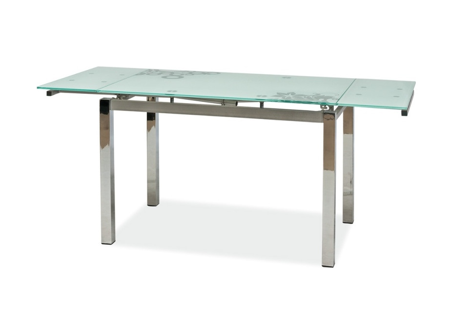 Jedálenský stôl GIULIETTA 110x74 - biely/chróm