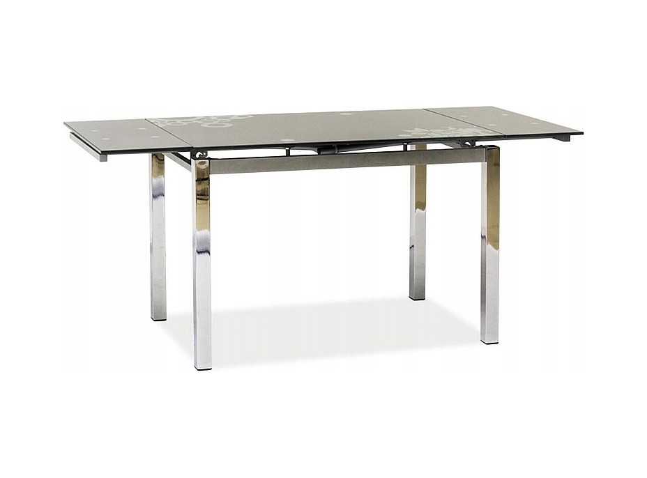 Jedálenský stôl GIULIETTA 110x74 - šedá/chróm