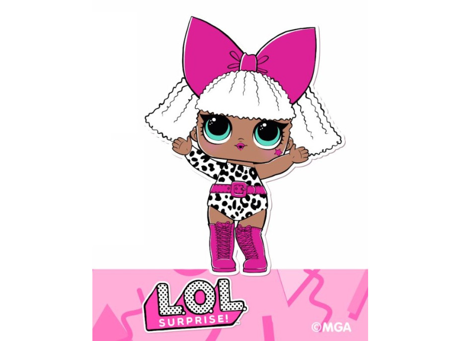 Detská posteľ L.O.L. Surprise! zima - 200x90 cm MAX LOL